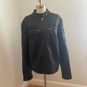 Ed Hardy Leather Jacket